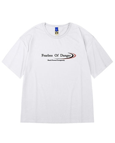 コートスタイルモチーフプリント半袖Tシャツ U2152