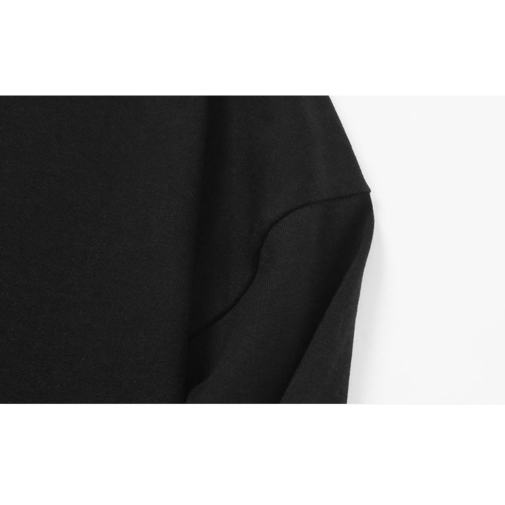 長袖クレセントムーンバックTシャツ U2265