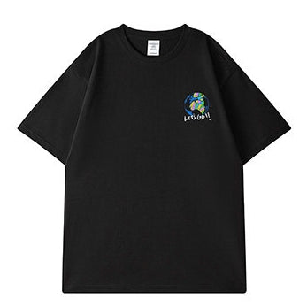 アースグラフィックルーズ半袖Tシャツ U2598