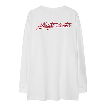 クールプリントラウンドネック長袖Tシャツ U2266