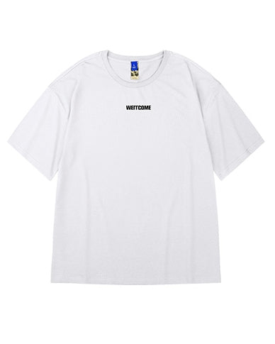 タイポグラフィロゴ半袖Tシャツ U2203