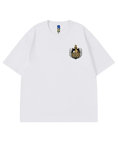 ダークフォントグラフィックデザイン半袖Tシャツ U2168