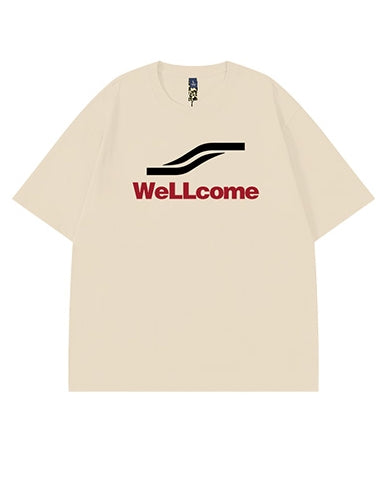 ストリートロゴ半袖Tシャツ U2186