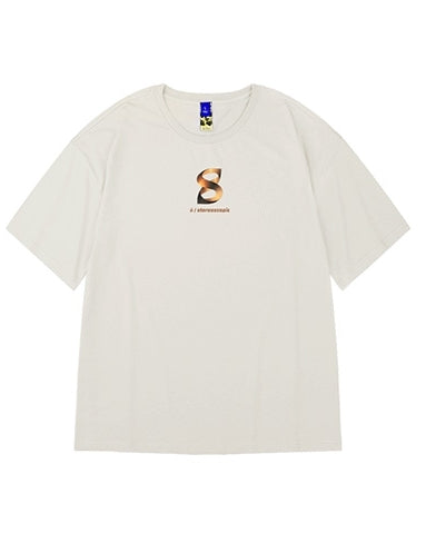 ビッグシルエットサンドシェイプ半袖Tシャツ U2197