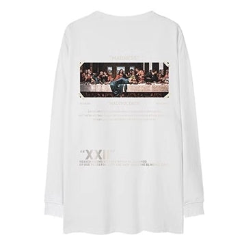 ヒップポッププリント長袖Tシャツ U2272