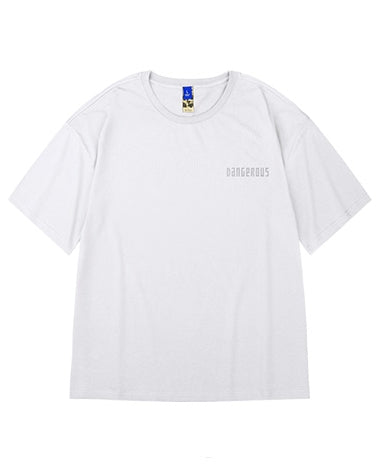 サイファーテキストデザイン半袖Tシャツ U2147