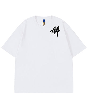 ワンポイントグラフィック半袖Tシャツ U2122