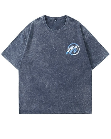 ピースグラフィックデザイン半袖Tシャツ U2245