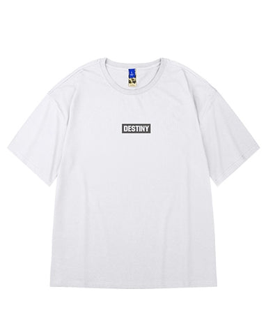 ラウンドレイアウトグラフィック半袖Tシャツ U2149