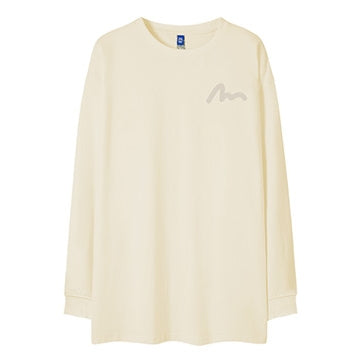 ヒップホップシンプルワンポイント長袖Tシャツ U2291