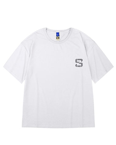 タイポエッジセンターライン半袖Tシャツ U2194
