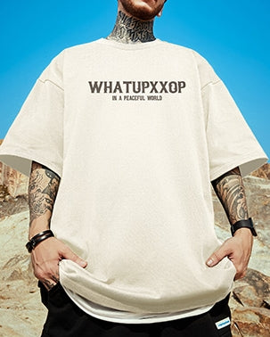 ストーリービジュアルコンセプト半袖Tシャツ U2128