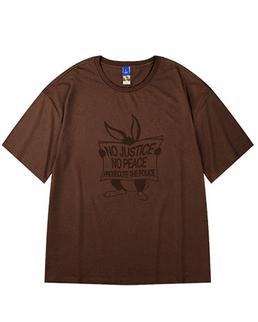アーバンラビットグラフィックTシャツ U2312