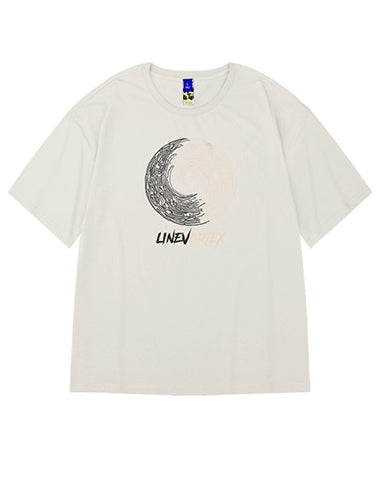 ボルテックスラインアート半袖Tシャツ U2145