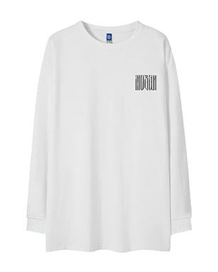 スタイリッシュロゴポイント長袖Tシャツ U2369