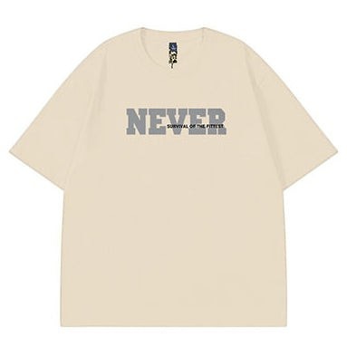 ビッグシルエットバックグラフィック半袖Tシャツ U2533