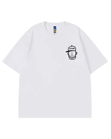 フューチャーキャップモチーフ半袖Tシャツ U2148
