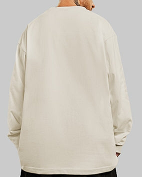 スタイリッシュロゴポイント長袖Tシャツ U2369