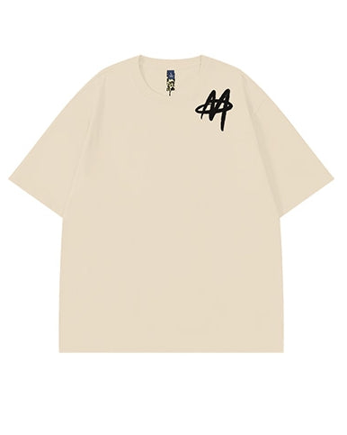 ワンポイントグラフィック半袖Tシャツ U2122