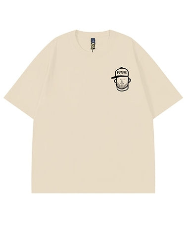 フューチャーキャップモチーフ半袖Tシャツ U2148