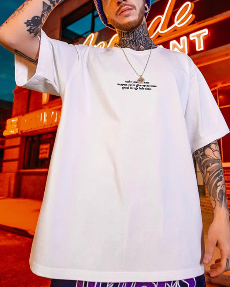 フラワープリント半袖Tシャツ U1857