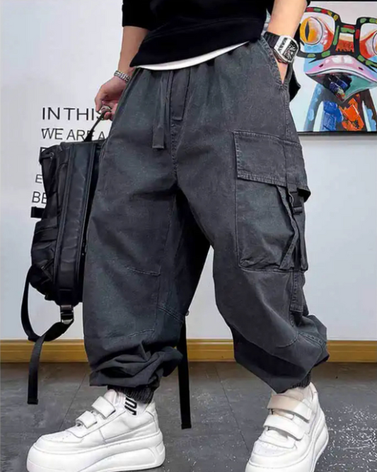 サイドバックルディテールパンツ U2053