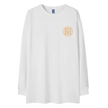 ムーンバックプリント長袖Tシャツ U2270