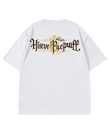 ダークフォントグラフィックデザイン半袖Tシャツ U2168