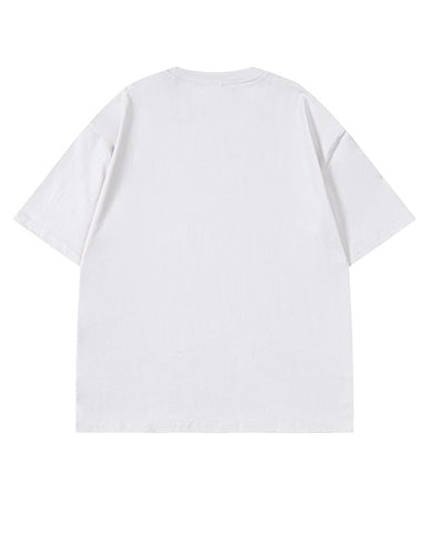 ムーンサイクルデザイン半袖Tシャツ U2124