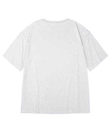 シンプルクロスモチーフ半袖Tシャツ U2155