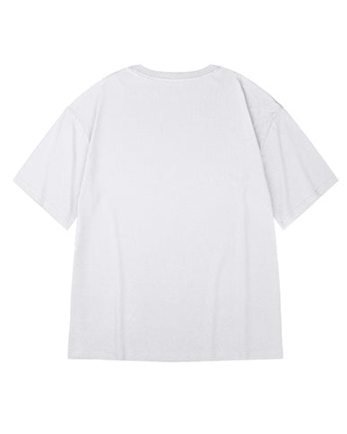 タイポグラフィブロックロゴ半袖Tシャツ U2170