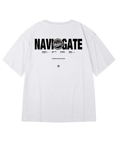 ストリートロゴタイポグラフィ半袖Tシャツ U2195