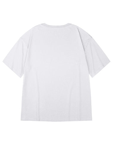 ミニマルラインモチーフ半袖Tシャツ U2119