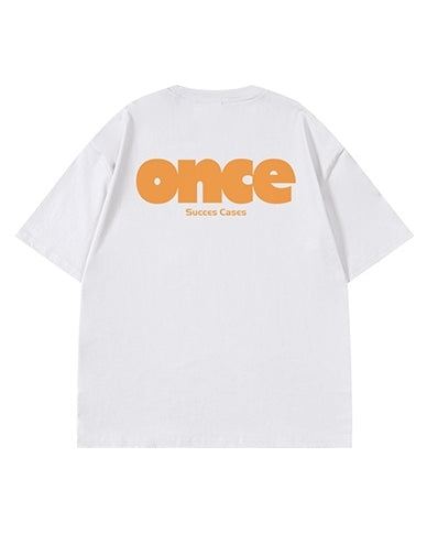 シンプルインパクトロゴバック半袖Tシャツ U2132