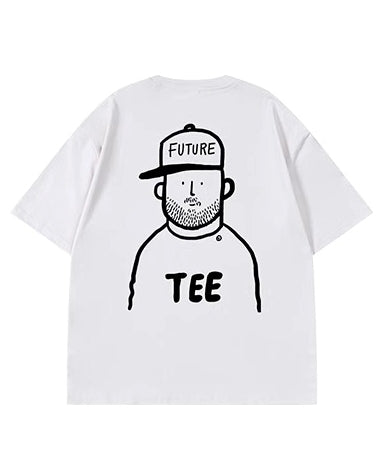 フューチャーキャップモチーフ半袖Tシャツ U2148