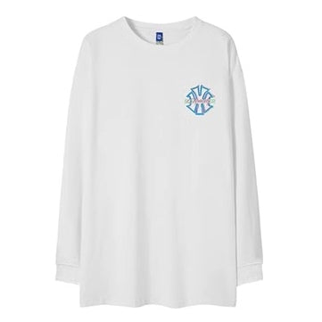 ストリートバックプリント長袖Tシャツ U2279