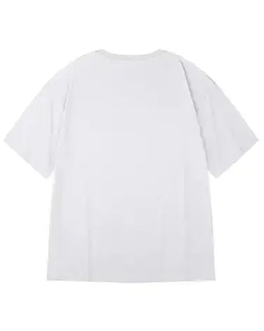 リフレクションアートプリント半袖Tシャツ U2287