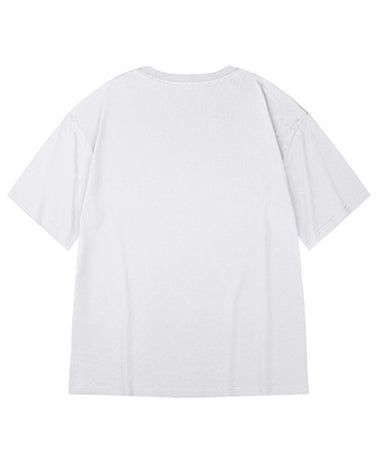 クラシックメッセージグラフィック半袖Tシャツ U2288