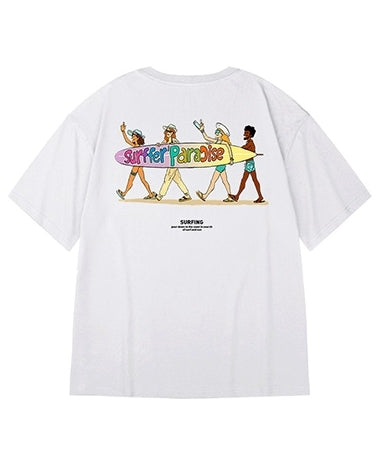 ビーチライフ半袖Tシャツ U2217