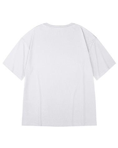 スタイリッシュミニグラフィック半袖Tシャツ U2159