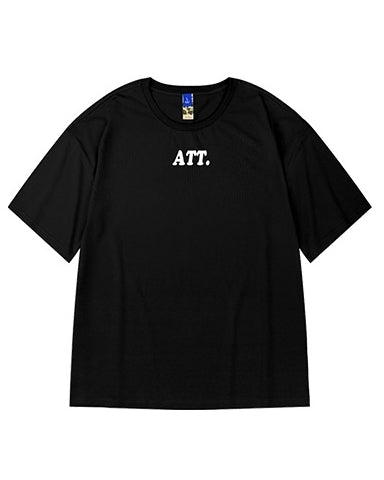 カリグラフィロゴバックプリント半袖Tシャツ U2146