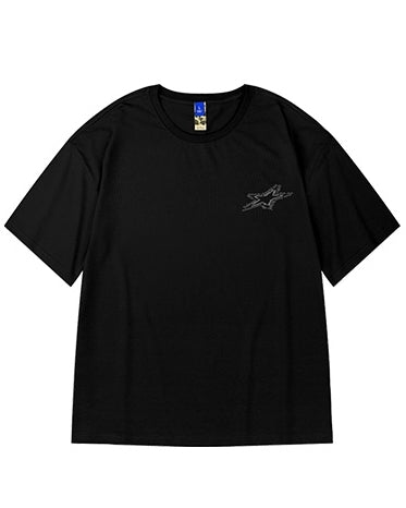 カリグラフィースターグラフィック半袖Tシャツ U2303