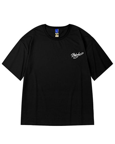 アーティスティックラインロゴ半袖Tシャツ U2154