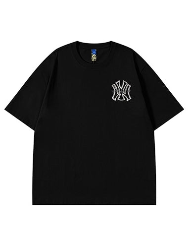 グラフィティロゴバックプリント半袖Tシャツ U2129