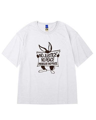 アーバンラビットグラフィックTシャツ U2312