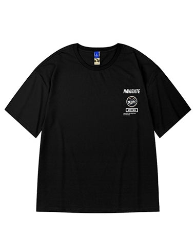 ストリートロゴタイポグラフィ半袖Tシャツ U2195