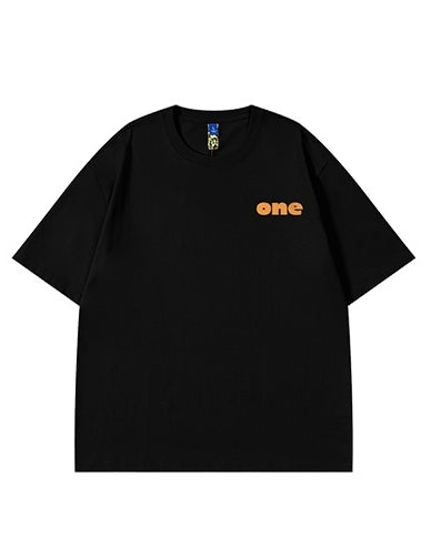 シンプルインパクトロゴバック半袖Tシャツ U2132