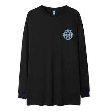 ストリートバックプリント長袖Tシャツ U2279