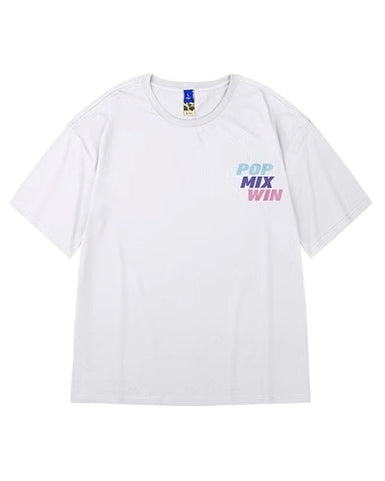カラースプラッシュタイポ半袖Tシャツ U2240