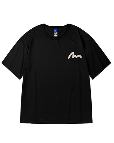 スタイリッシュミニグラフィック半袖Tシャツ U2159